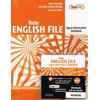 Anglický jazyk New english file workbook upper{intermediate Jane Hudson,Christina Latham-Koenig,Clive Oxenden