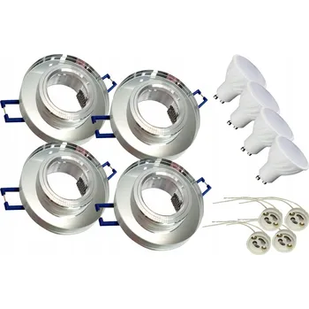 Bodové svítidlo Stropní bodové svítidlo vestavné LED-ONE bílé kulaté GU10