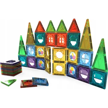 ostatní stavebnice Stavebnice click4toys – sada 56 plastových dílků 3+