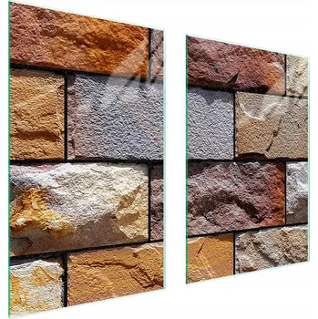 Kuchyňské prkénko Krájecí deska TMK ArtDeko sklo 2 ks