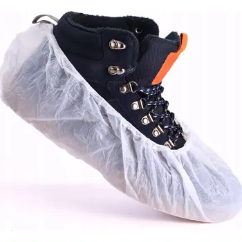 Návleky na boty fólie 100 ks bílé