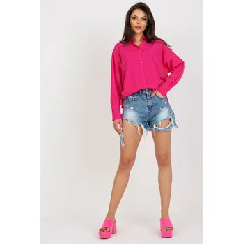 Dámská košile FPrice Dámská košile fuchsiová Velikost: M