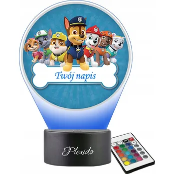 Lampička Noční lampa Plexido vícebarevná