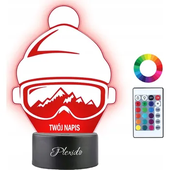 Lampička Plexido vícebarevná Noční lampa