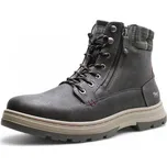 PÁNSKÉ KOTNÍKOVÉ BOTY MUSTANG 4192-602-20 ŠEDÁ Barva: ŠEDÁ, Velikost: 44