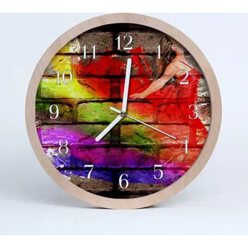 Hodiny Nástěnné hodiny Tulup vícebarevné 30 cm