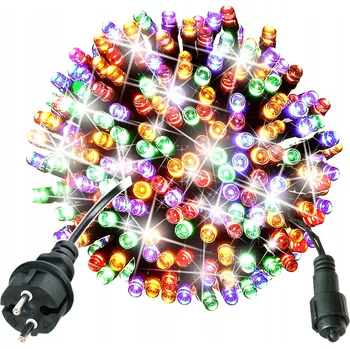 Vánoční dekorace Vánoční osvětlení na stromeček venkovní 21 m, 201 - 300 LED