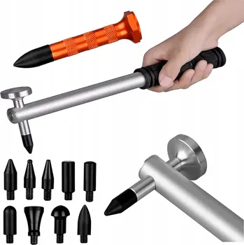 Kladivo KAROSÁŘSKÉ KLADIVO S VYMENITELNÝMI HLAVICEMI PRO ODSTRAŇOVÁNÍ PROMÁČKLIN