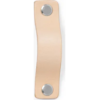 Nábytkové kování ÚCHYTKA přírodní kožená na nábytek 64 mm, pro dětský nábytek a skříňky