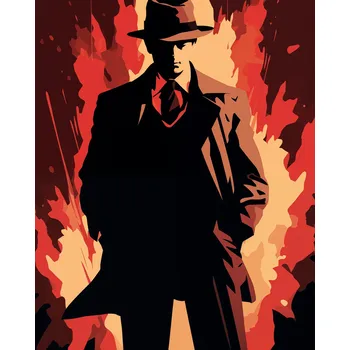 Plakát Plakát Tajemný Detektiv bez rámu 40 x 50 cm