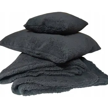 Povlečení POVLEČENÍ 140x180 + 1x50x70 FLEECE MINKY S KOULIČKAMI