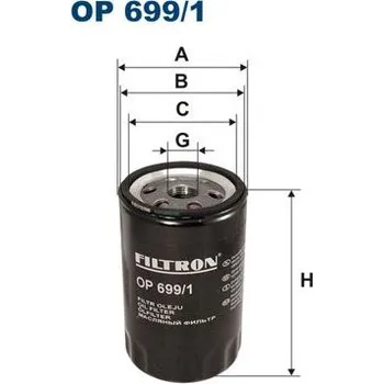 Filtr do auta Olejový filtr FILTRON OP 699/1