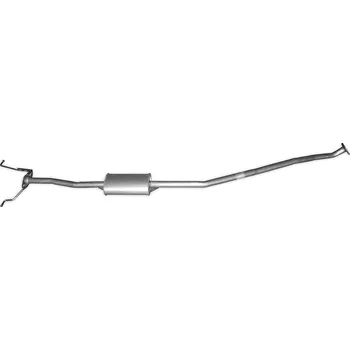 Výfukový systém Střední tlumič výfuku NOVAK 38.303