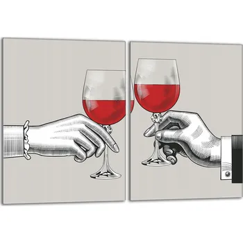 Kuchyňské prkénko Krájecí deska TMK ArtDeko sklo 2 ks