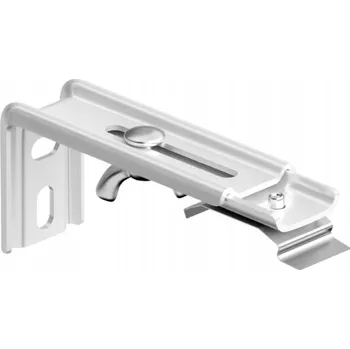 Žaluzie Držák, úchyt pro vertikální žaluzie, nástěnný, stříbrný