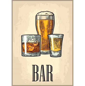 Obraz Cedule Restaurant - Bar