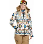 Meatfly dámská SNB & SKI bunda Bonie White Jones | Bílá | Velikost XL