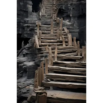 Plakát Plakát Schody do Neznáma bez rámu 61 x 90,5 cm