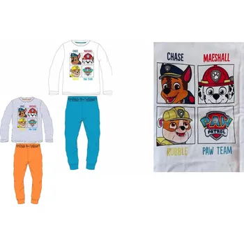 Chlapecké pyžamo Chlapecké pyžamo TLAPKOVÁ PATROLA portréty, vel. 98cm Barva: Modrá