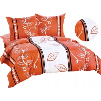 Povlečení POVLEČENÍ Z HRUBÉ BAVLNY z Polska 200x220 + 2x 70x80 SE ZIPEM - POLSKÝ VÝROBEK