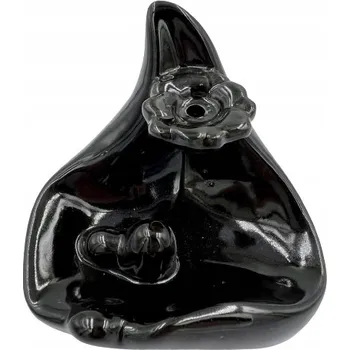 Aroma lampa Keramický aromalampa Backflow, keramika, Lotos na skále, 7 cm