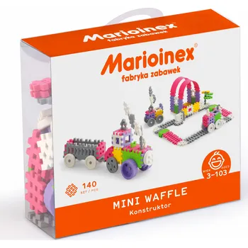 ostatní stavebnice Marioinex 16-902837_PO MINI WAFLE – 140 ks Konstruktér (dívky)