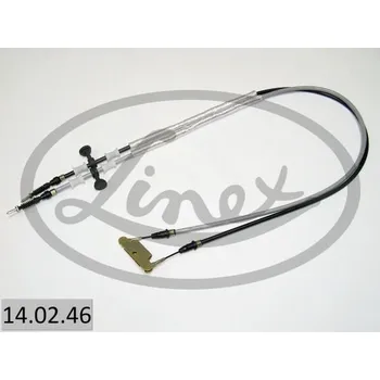 Lanko parkovací brzdy Tažné lanko, parkovací brzda LINEX 14.02.46