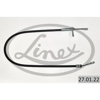 Lanko parkovací brzdy Tažné lanko, parkovací brzda LINEX 27.01.22