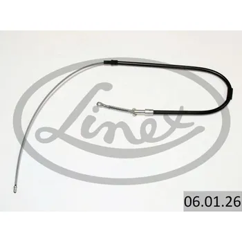 Lanko parkovací brzdy Tažné lanko, parkovací brzda LINEX 06.01.26