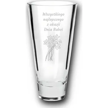 Váza Váza styl24nadruki sklo 30 cm