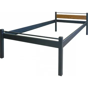 Postel Iron Art NANTES III. - DUB - kovová postel pro rozměr matrace: 160 x 200 cm