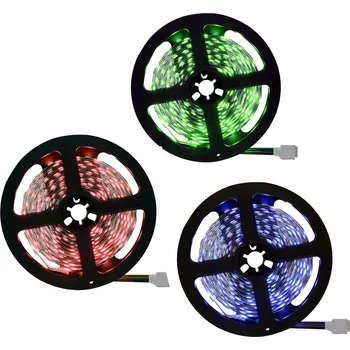 LED osvětlení LED pásek 300 LED 5050 5m IP20 72W RGB