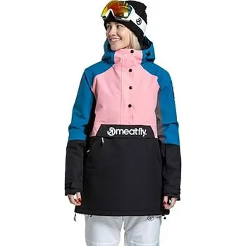 Meatfly dámská SNB & SKI bunda Aiko Flamingo Pink / Black | Černá | Velikost XL