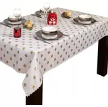 Vánoční ubrus Hvězda 120x180 cm SW2 zlatý