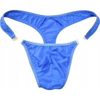 Kalhotky Pánské Tanga ze Saténu s Odepínáním vpředu - Univerzální velikost