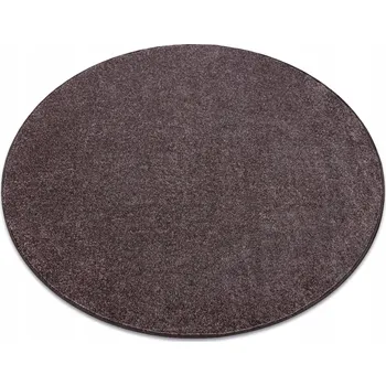 Koberec MĚKKÝ KOBEREC SANTA FE kruh 100 cm hnědý 93391