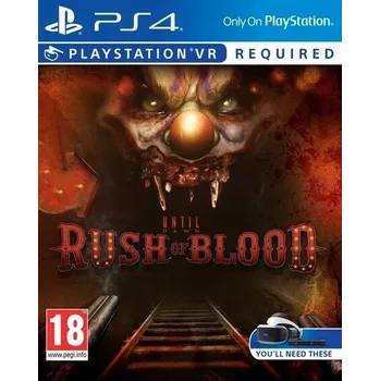Hra pro PlayStation 4 Until Dawn Rush Of Blood VR PlayStation 4 (PS4) krabicová