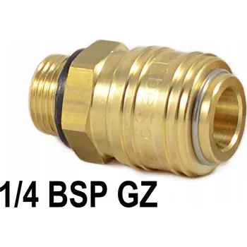 Příslušenství ke kompresoru Pneumatická rychlospojka RQS 1/4" vnější závit - zásuvka