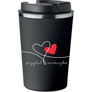 Termohrnek Prémiový Termohrnek motivem VALENTÝNA, objetí, srdce, láska KT_188