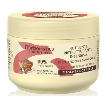Vlasová regenerace Maska na vlasy se lněným olejem regenerační Athena's Erboristica 200 ml