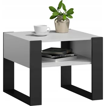 Konferenční stolek Konferenční stolek Matkam obdélníkový 60 x 63,6 x 50 cm černý