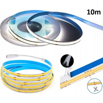 LED osvětlení LED Neon COB pásek 24V role 10m 320 LED/m 6000K STUDENÁ BÍLÁ 11W/m 800 lm 8MM
