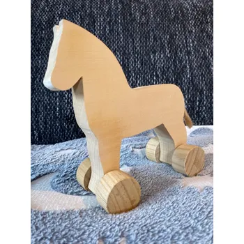 Dřevěná hračka Dřevěný koník - ČESKÁ VÝROBA