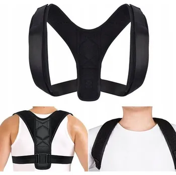 Korektor držení těla Allbag černý vel L