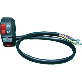 Osvětlení pro motocykl PSYCHIC kombinovaný spínač světel, blinkrů, signálu na řídítka univerzální levá strana (PSYCHIC kombinovaný spínač světel, blinkrů, signálu na řídítka univerzální levá strana)