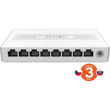 Switch Tenda SM108 - 8x Multi-Gigabit 2.5G Ethernet Switch, 100/1000/2500 Mb/s, 40Gb/s, fanless