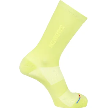 Dámské ponožky Salomon 365 Crew LC2627800 - dark citron 45-47