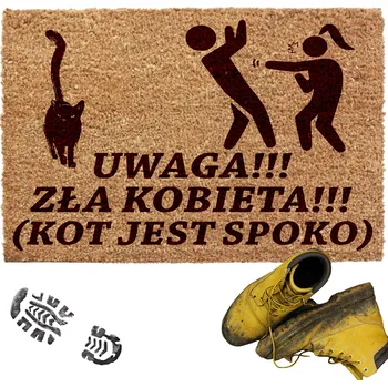 VSTUPNÍ ROHOŽKA PŘED DVEŘE SILNÁ 40x60 CM