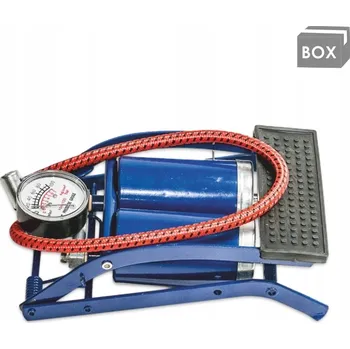 pumpička Nožní dvouválecová pumpa s manometrem MAAN