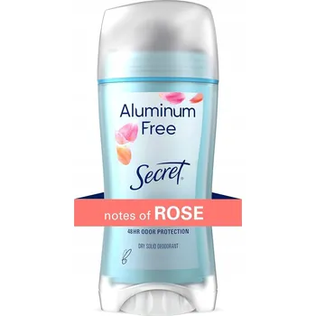 DEODORANT SECRET ROSE BEZ HLINITÝCH SOLÍ 68g z USA